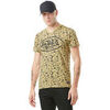 T-shirt Von Dutch T-shirt homme col v imprim&eacute; en coton Tyron Beige