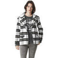 Vestes sur Grenoble : Veste Von Dutch Veste femme &agrave; carreaux avec patch Squares Noir
