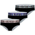 Culottes & autres bas
sur Grenoble : Boxers Freegun Lot de 3 culottes femme en coton Ethnik Noir