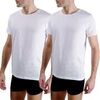 T-shirt Pierre Cardin Lot de 2 t-shirts homme col rond avec broderie sur la poitrine