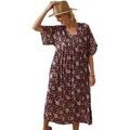 Robe Daxon by - Robe ample manches kimono Grenoble