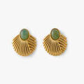 Boucles oreilles Lollipops Boucles d'oreilles demi lune avec pierre Acier Grenoble