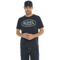 T-shirt Von Dutch Tee-shirt homme en coton imprim&eacute; Brad Bleu Grenoble