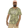T-shirt Von Dutch Tee-shirt homme en coton imprim&eacute; Ron Kaki
