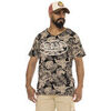 T-shirt Von Dutch Tee-shirt homme en coton imprim&eacute; Ron Gris