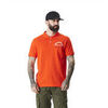 T-shirt Von Dutch Polo homme avec logo et badges en coton Calif