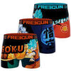 Boxers Freegun Lot de 3 boxers enfant Dragon Ball Super Orange