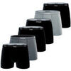 Boxers Freegun Lot de 6 boxers homme en coton FRGN Line et Class Gris