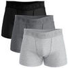 Boxers Airness Lot de 3 boxers homme en coton Predator Gris