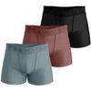 Boxers Airness Lot de 3 boxers homme en coton Predator Rouge