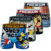 Boxers Freegun Lot de 4 boxers enfant Looney Tunes Bleu