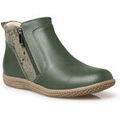 Bottes femme sur Grenoble : Bottines Pediconfort Boots cuir double zip