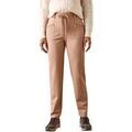 Pantalons sur Grenoble : Pantalon Daxon by - Pantalon &eacute;lastiqu&eacute; maille milano Marron