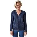 Gilets sur Grenoble : Gilet Daxon by - Gilet 50% laine m&eacute;rinos Bleu