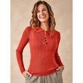 Pull sur Grenoble : Pull Daxon by - Pull polo 50% laine m&eacute;rinos