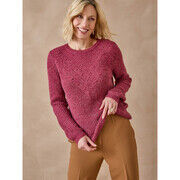 Pull Daxon by - Pull fantaisie avec laine et alpaga