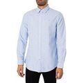 Chemises/chemisettes sur Grenoble : Chemise Barbour Chemise ajust&eacute;e Oxtown Bleu