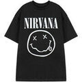 Tee-shirts sur Grenoble : T-shirt Nirvana Logo T-shirt &agrave; manches courtes Noir