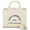 Sac &agrave; main Karl Lagerfeld K/RSG SQUARE MEDIUM TOTE Beige