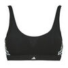 Brassi&egrave;res adidas ACTIVE ESSENTIALS COTTON 3 STRIPES Noir