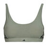 Brassi&egrave;res adidas ACTIVE ESSENTIALS COTTON 3 STRIPES Gris