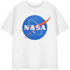 T-shirt enfant Nasa Classic Logo T-shirt &agrave; manches courtes Blanc
