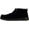 Baskets homme sur Grenoble : Baskets montantes HEYDUDE Moccassin Montante &agrave; Lacets Wally Mid Gripr Warmth Noir