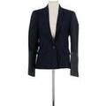 Veste Maje Blazer en laine marine Grenoble