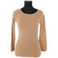 Pull sur Grenoble : Pull Tara Jarmon T-shirt en cachemire marron