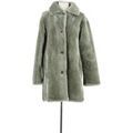 Manteau Yves Salomon Manteau en laine vert Grenoble