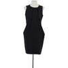 Robe courte Sandro Robe en lin noire