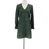 Robe courte Balzac Paris Robe en coton verte