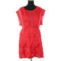 Robe courte Sonia Rykiel Robe en coton rouge Grenoble