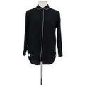 Chemise Sandro Chemise en soie noire Grenoble