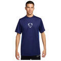 Tee-shirts sur Grenoble : T-shirt Nike TEE SHIRT BLEU - BLUE VOID/GAME ROYAL/WHITE - L