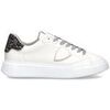 Baskets basses Philippe Model BTLD VG13 TEMPLE-VEAU GLITTER_BLANC