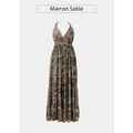 Robe Coton Du Monde Ana&iuml;s Marron Grenoble