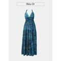 Robe Coton Du Monde Ana&iuml;s Bleu Grenoble