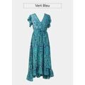 Robe Coton Du Monde Val&eacute;ry Vert