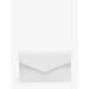Pochette Etrier Pochette de soir&eacute;e L Paddock cuir PADDOCK 709-EPAD075L Blanc