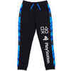 Pantalon enfant Playstation Blue Camo Logo Print Pantalons de d&eacute;tente Noir