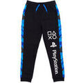 Pantalons enfants sur Grenoble : Pantalon enfant Playstation Blue Camo Logo Print Pantalons de d&eacute;tente Noir