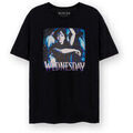 Tee-shirts sur Grenoble : T-shirt Wednesday Dancing Logo T-shirt &agrave; manches courtes Noir