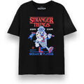 T-shirt Stranger Things Scoops T-shirt &agrave; manches courtes Noir
