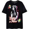 T-shirt Emily In Paris Floral T-shirt &agrave; manches courtes Noir