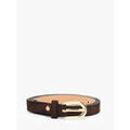 Ceintures sur Grenoble : Ceinture Milano Ceinture R&eacute;glable cuir VELVET 77F-0VE25068 Marron