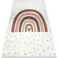 Tapis Rugsx Tapis lavable BAMBINO 46960 Arc-en-ciel, points po 200x290 cm Blanc 200x290 cm. . Maison & D&eacute;co > Tapis. Grenoble