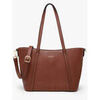 Sac Bandouliere Etrier Sac port&eacute; &eacute;paule S Tradition cuir TRADITION 709-ETRA060S Marron