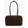 Sac a main Milano Sac port&eacute; &eacute;paule Velvet caviar cuir VELVET CAVIAR 34E-0VC25093 Marron