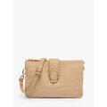 Sac a main Etrier Sac bandouli&egrave;re Equestre croco cuir EQUESTRE CROCO 709-EECQ0143 Beige Grenoble